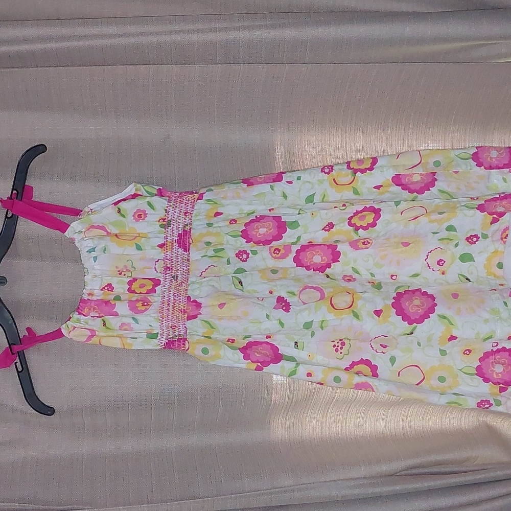 Girls size 14 flower print dress